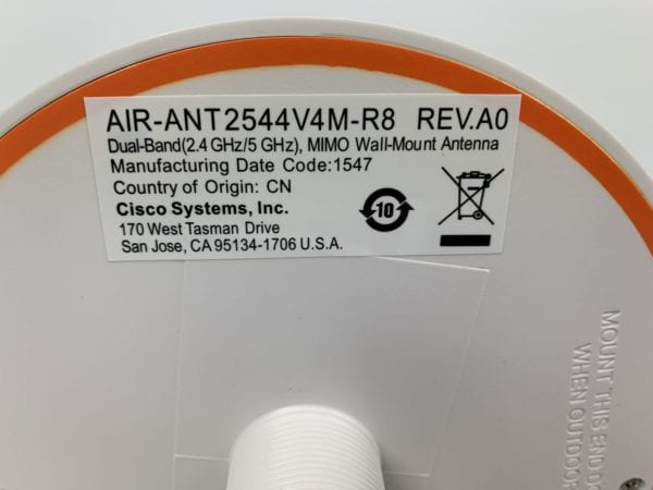 Cisco Aironet | AIR-ANT2544V4M-R8 | Network Antenna - Dual Band (New Cisco Sealed) - Image 4