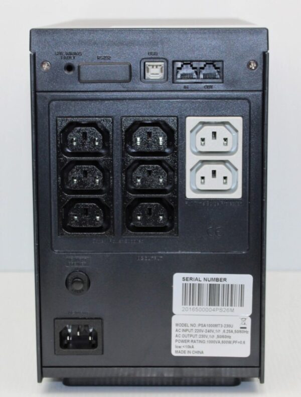 VERTIV Liebert | PSA1000MT3-230U | 1000VA 600W 8-Outlet UPS - Image 3