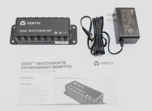 VERTIV Geist | Watchdog 15P | Environment Monitoring System v3.4.0 w/AC Adapter